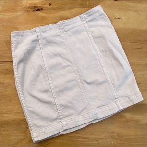 Free People Modern Femme Denim Skirt